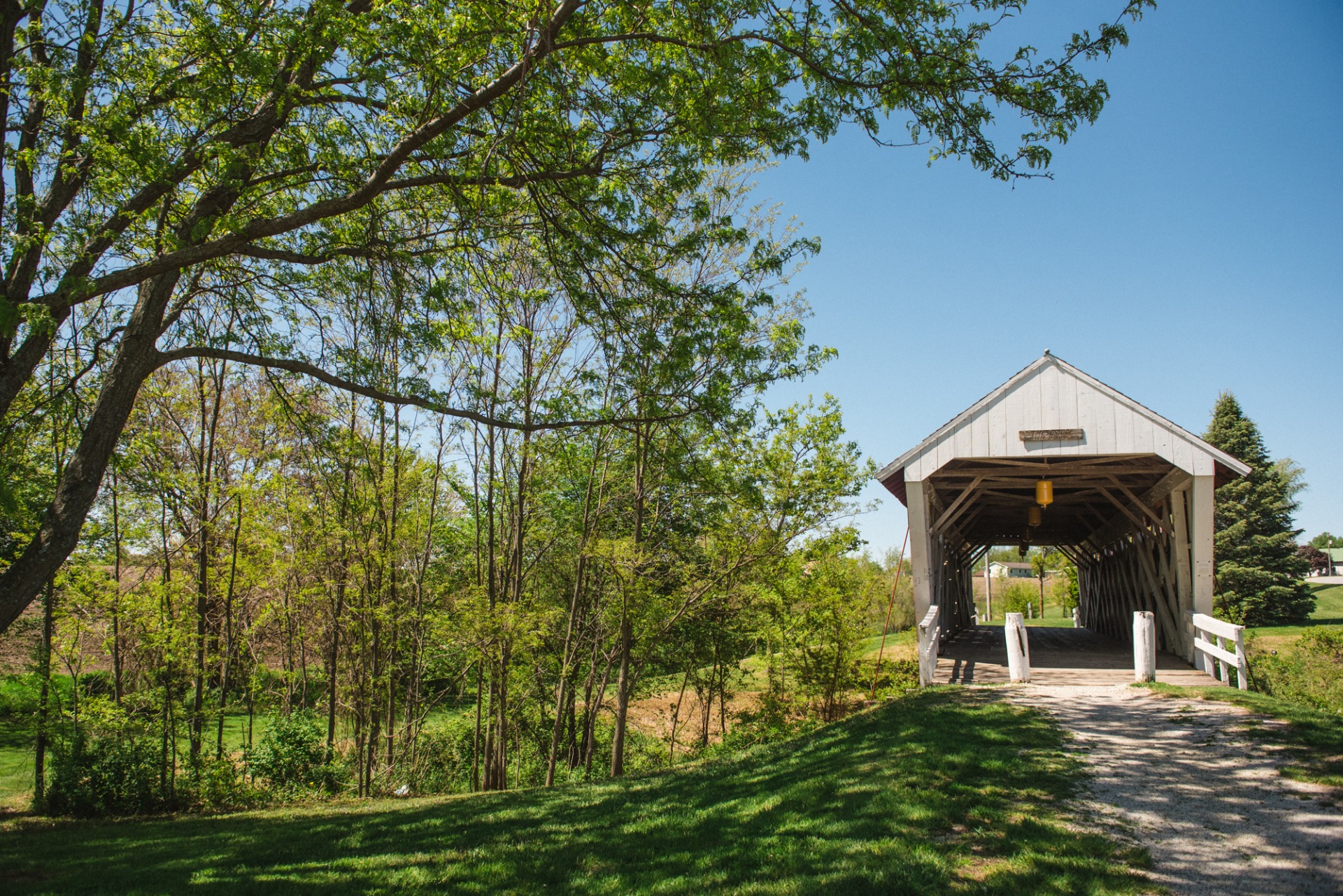 Imes Covered Bridge in Madison County, Iowa